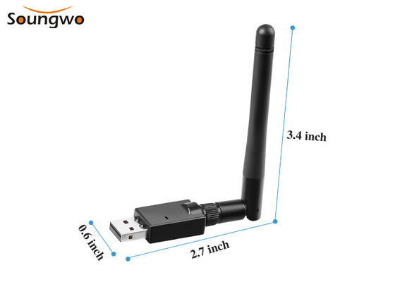 150Mbps Wireless Bluetooth 5.0 USB Dongle With 2dBi Antenna