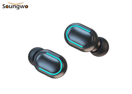 Ασύρματη Earbuds 1800mAh απόδειξης ιδρώτα επανακαταλογηστέα υπόθεση TWS χρέωσης Bluetooth ισχυρές πέρκες