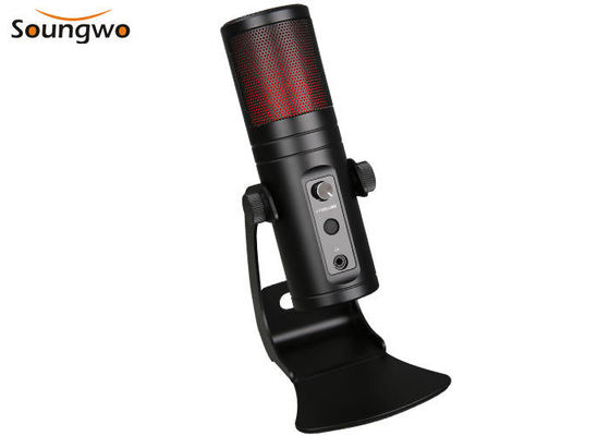 Έτοιμο προς χρήση τραγούδι μικροφώνων καταγραφής USB που καταγράφει το γρήγορο μουγγό για τη μουσική